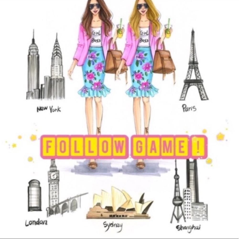 FOLLOW GAME💕 Let’s help each over reach our goals